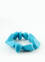 Turquoise Elasticated bracelet By Jackie Brazil