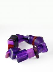 Indiana Jones Purple Bracelet by Jackie Brazil