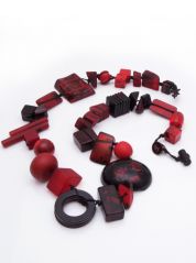 Indiana Jones Long Red Necklace