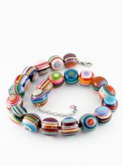 Liquorice Allsort Necklace